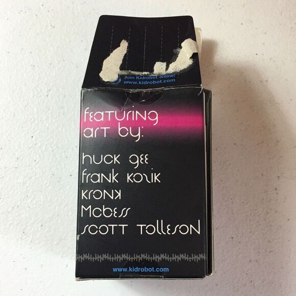 Kidrobot Huck Gee Dunny 2013 Evolved Series Police 3/20 Open Box Sealed Baton - Picture 7 of 12